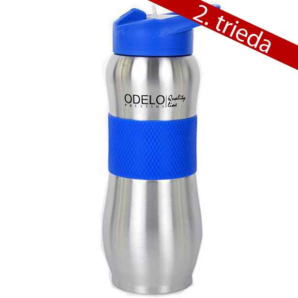 ODELO PRESTIGE OD-1162 Sportovní láhev nerezová 800 ml, šedo-modrá