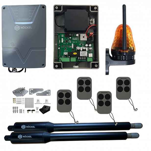 Pohon pro bránu Nöckel NX300 2x3m 600 kg WiFI Bt 4xPilot Lampička