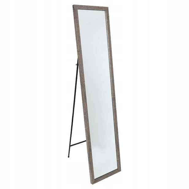 Zrcadlo Velké Šedé Nastavitelný Úhel Sklonu 35X155 CM Effe