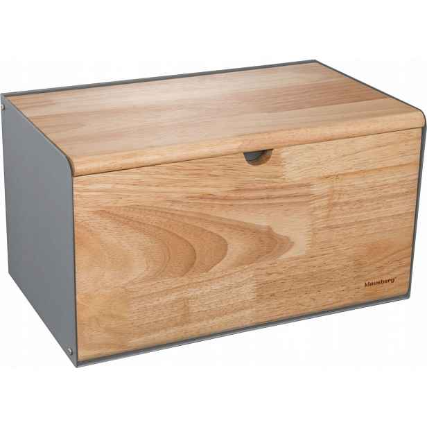 Chlebník jednodílný Klausberg KB7395 Šedý