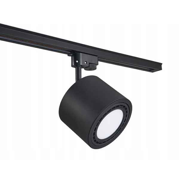 Led Halogenové Svítidlo GU10 Kolejnicová Lampa Černá