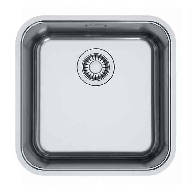 Franke Smart - Dřez SRX 210/610-40, 44x44 cm, nerez 127.0698.242