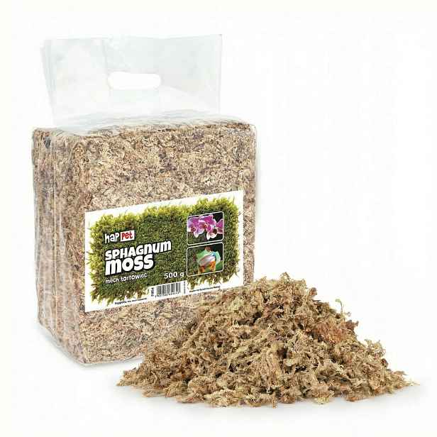 Rašelinový mech Sphagnum substrát pro spagmoss zakořenění terária 500g 20L