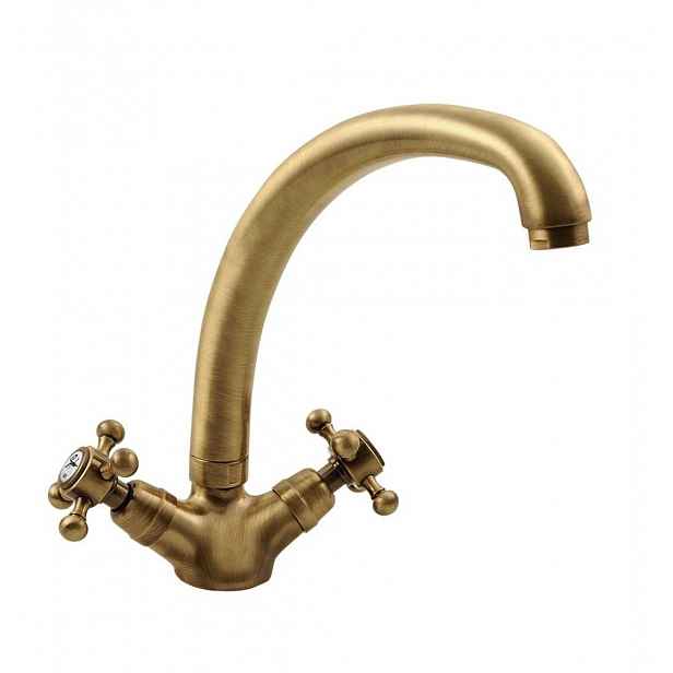 Sapho Reitano Rubinetteria Antea - Dřezová baterie, bronz 3116