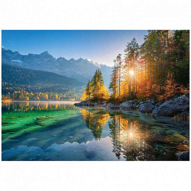 Wallarena FOTOTAPETA krajina hory modrá 250x175 cm