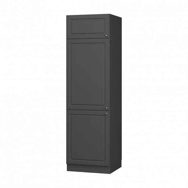 Vicco SKŘÍŇKA NA LEDNICI Fame-Line Anthrazit-Gold Landhaus 60 cm