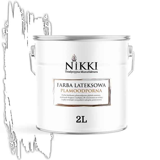 Barva Odolná Proti Skvrnám, Sněhově Bílá, Hluboký Mat, 2 L Na Stěny