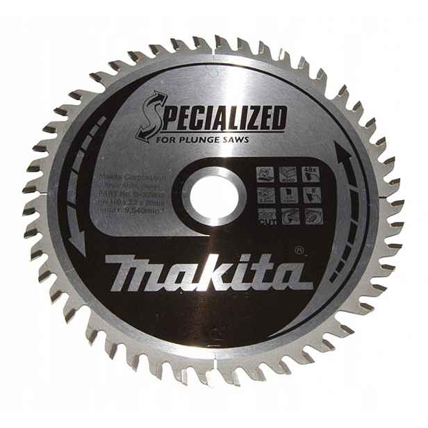 Řezný Kotouč 160X20 48Z Makita B-32998 Pro Ponorné Pilky