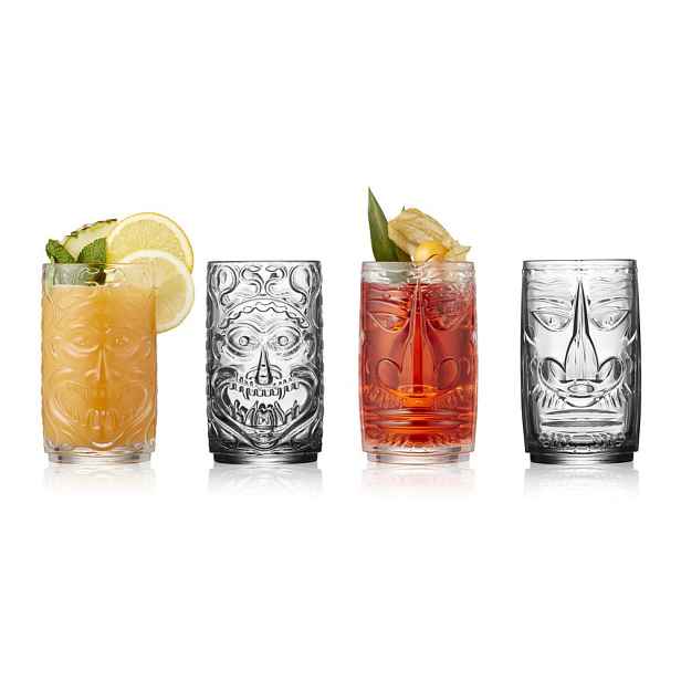 Sklenice v sadě 4 ks na koktejly 450 ml Tiki – Lyngby Glas
