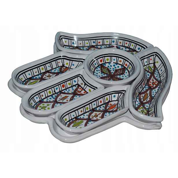 Mezze Set pro Mezze Meze Fatima Maroko Tunisko Hamsa