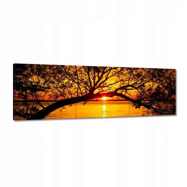 Obrazy 120x40 Pláž Strom Moře
