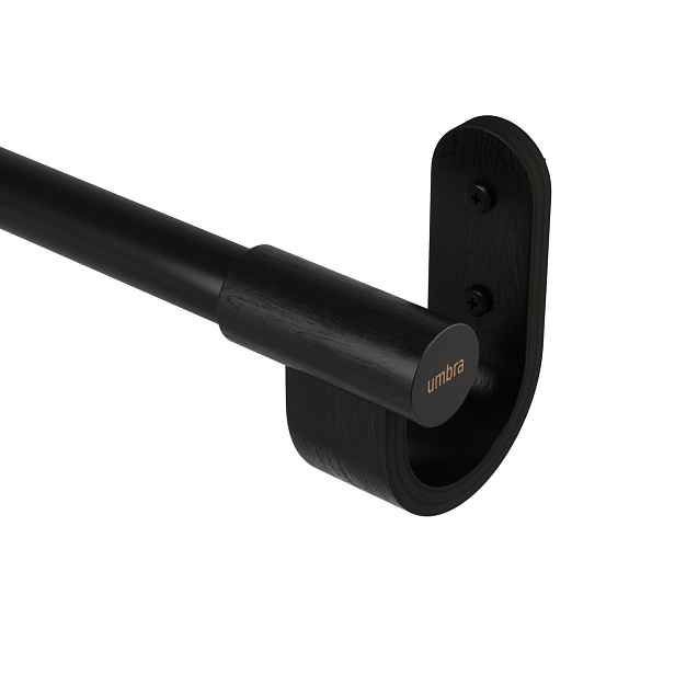 Roztažitelná garnýž 107-305 cm Umbra Bellwood - černá