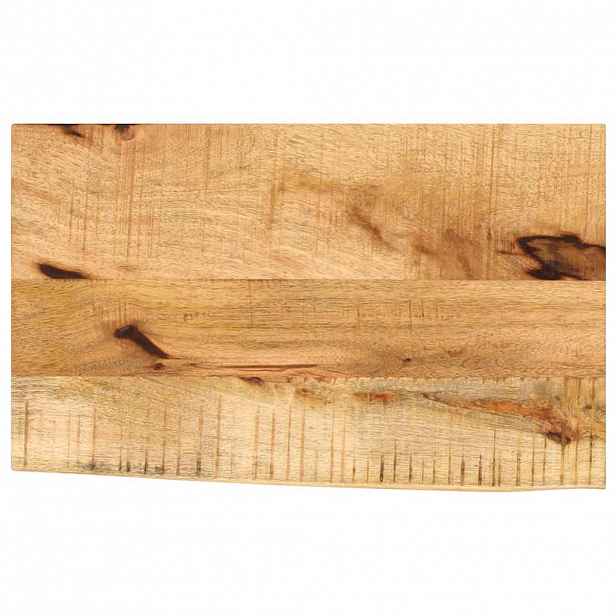 vidaXL Stolní deska 50x40x2,5 cm živá hrana hrubé mangovníkové dřevo