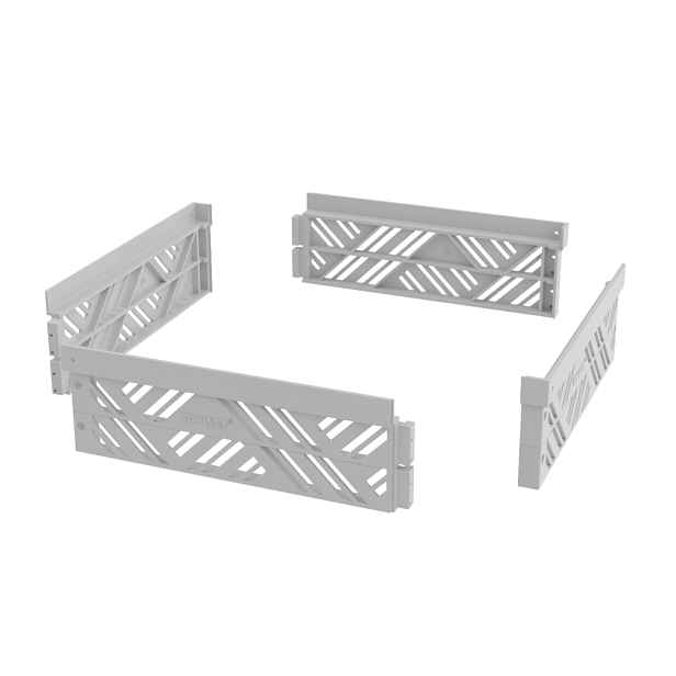 Sada lamel pro zvýšení šachty TOPWET TWZN v100 300×300×100 mm