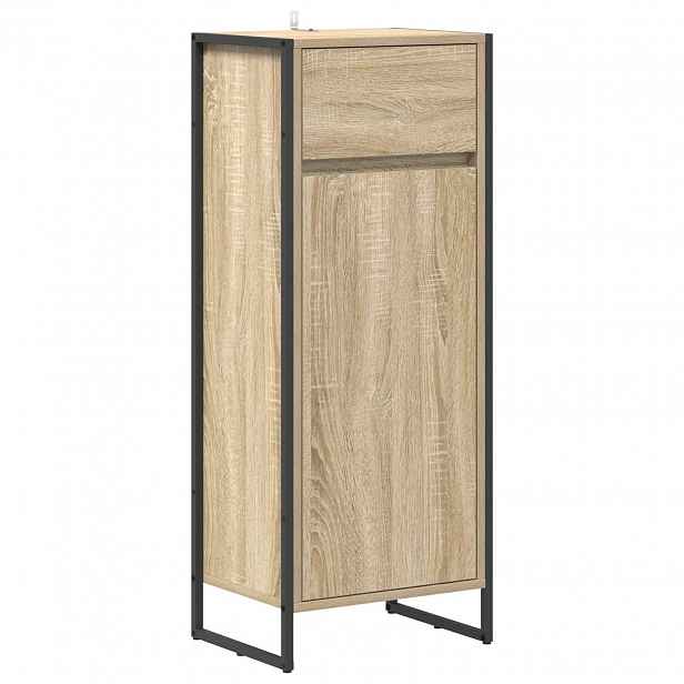 vidaXL Koupelnová skříň Sonoma 40 x 30 x 100 cm Kompozitní dřevo
