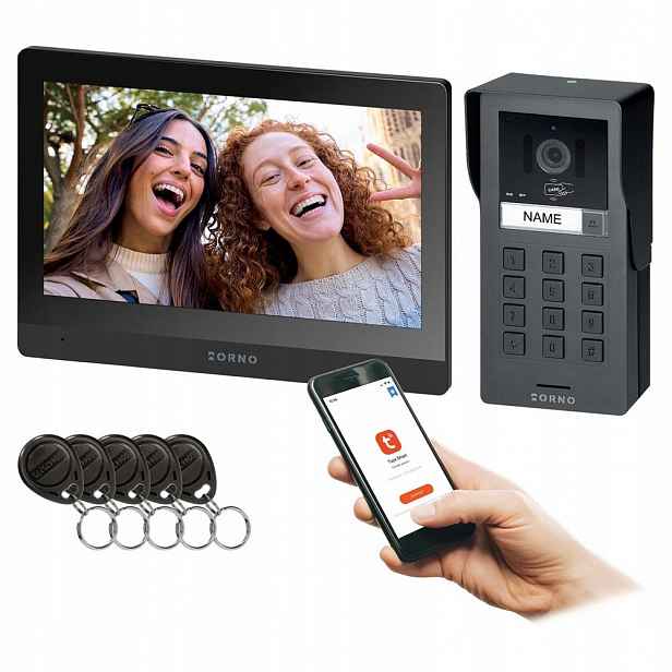 Gadi, videotelefonní set, 2-žilový, 10", Wi-Fi, Full Hd, šifrovač