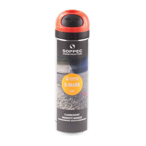 SOPPEC Značkovací sprej Soppec S-Mark, 6M | červený, 500 ml