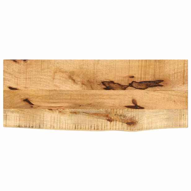 vidaXL Stolní deska 70x40x2,5 cm živá hrana hrubé mangovníkové dřevo