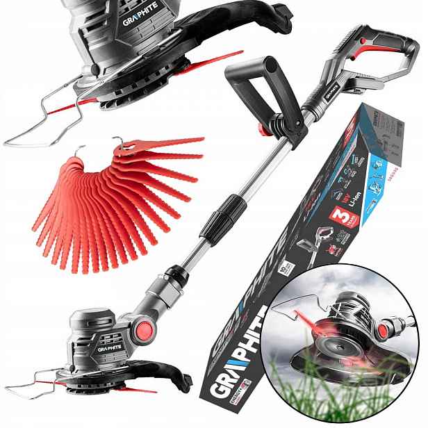 Aku Vyžínač Křovinořez Graphite 18V Nůžková