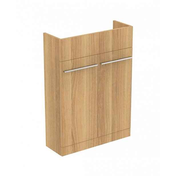 Ideal Standard i.Life S - Umyvadlová skříňka, 60x21x83 cm, 2 dvířka, přírodní dub T5298NX