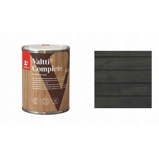 Tikkurila Valtti Complete 0,9 L 208A Forest Shed Lakovací Rozpouštědlo