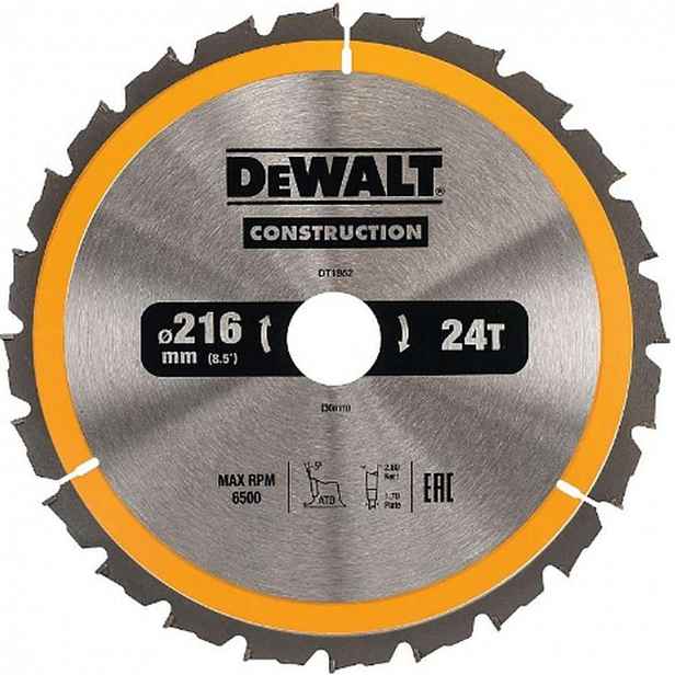DeWALT - Pilový kotouč 216x30 mm, 24 zubů DT1952