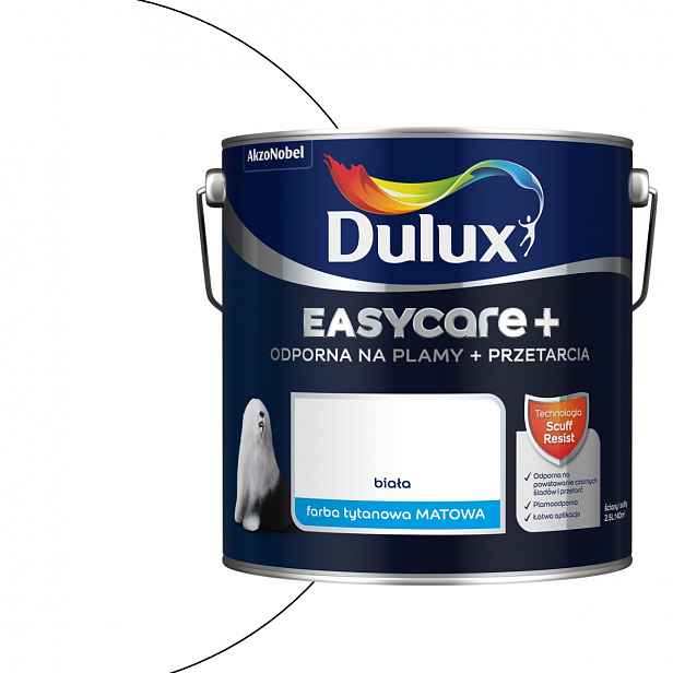 Dulux EasyCare Plus 2,5L Bílá