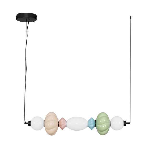 Keramické LED stmívatelné závěsné svítidlo s keramickým stínidlem/se skleněným stínidlem Oneta – Nova Luce