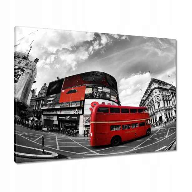 Obrazy 80x60 Červený Londýn