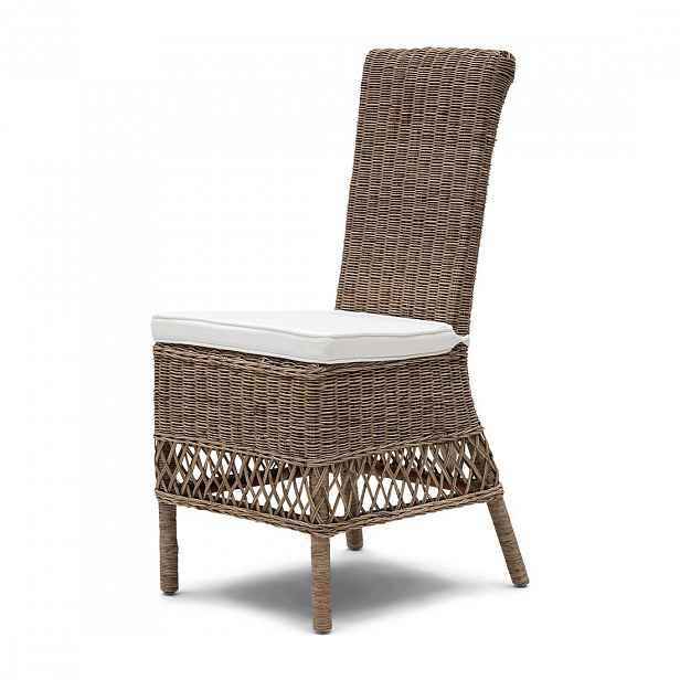 Ratanové křeslo St.Malo Rustic Rattan Riviera Maison Na terasu do jídelny