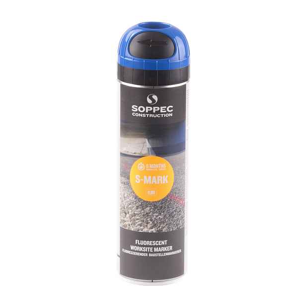 SOPPEC Značkovací sprej Soppec S-Mark, 6M | modrý, 500 ml