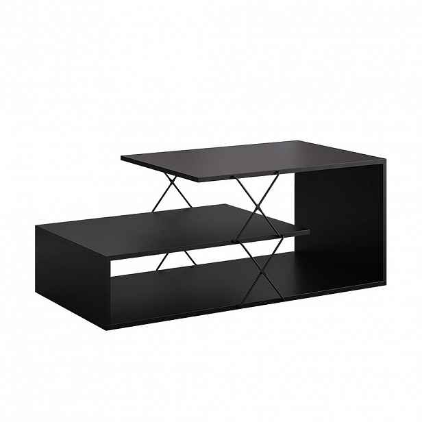 Vicco KONFERENČNÍ STOLEK Nario Černá 100 x 50 cm