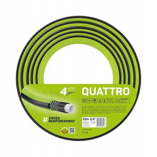 Zahradní Hadice Quattro 3/4'' 25M