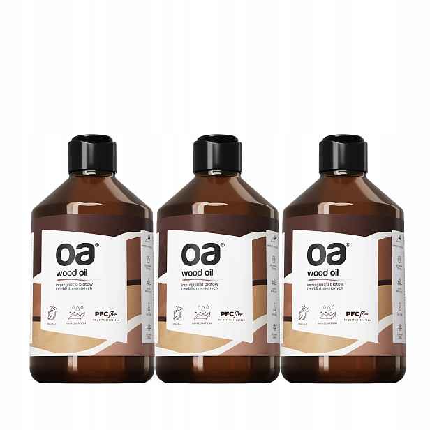 Olej na impregnaci Podlah Dřevěných Parketových Podlahových Prken 250 ml Oa