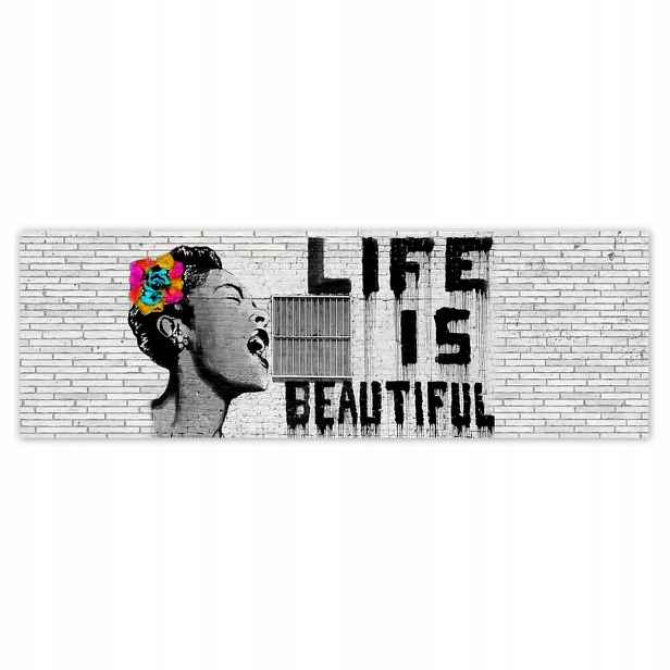 Plakáty 200x66 Banksy Life jsou krásné