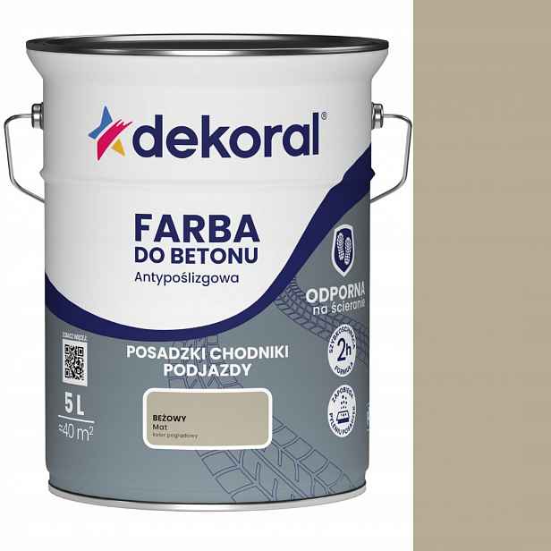 Dekoral Barva Betonu Akrylit B 5L Béžová