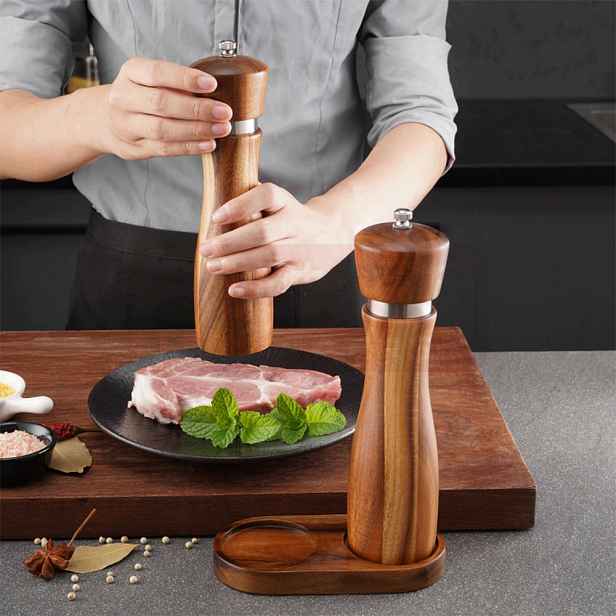 Mlýnek na pepř Mlýnek na sůl Regulace hrubosti mletí Design Premium