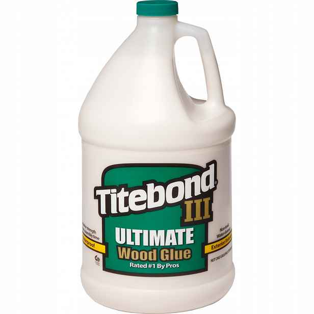 Lepidlo Titebond III Ultimate Wood Glue Dřevo Voděodolné 3,78 L Nejsilnější