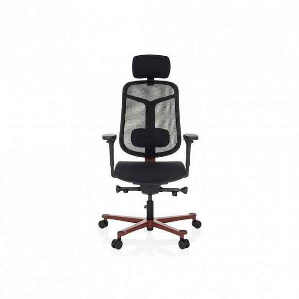 MID.YOU OTOČNÁ ŽIDLE, síťovina, černá