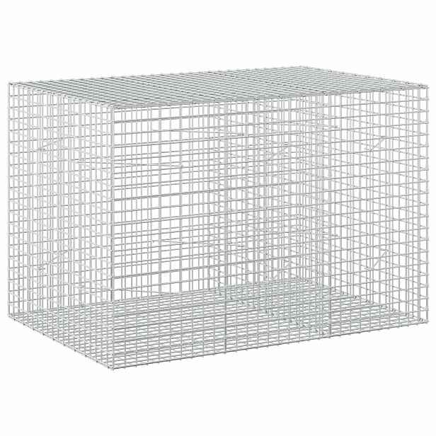 vidaXL Gabion s drátem 3,5 mm a síťkou 5x5 cm 150x100x100 cm