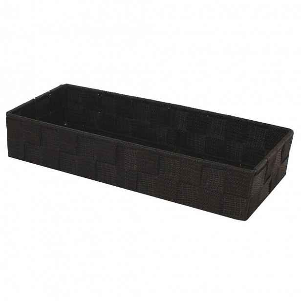 Compactor Úložný organizér do zásuvky Compactor TEX - košík L, 30 x 12 x 7 cm, čokoládový
