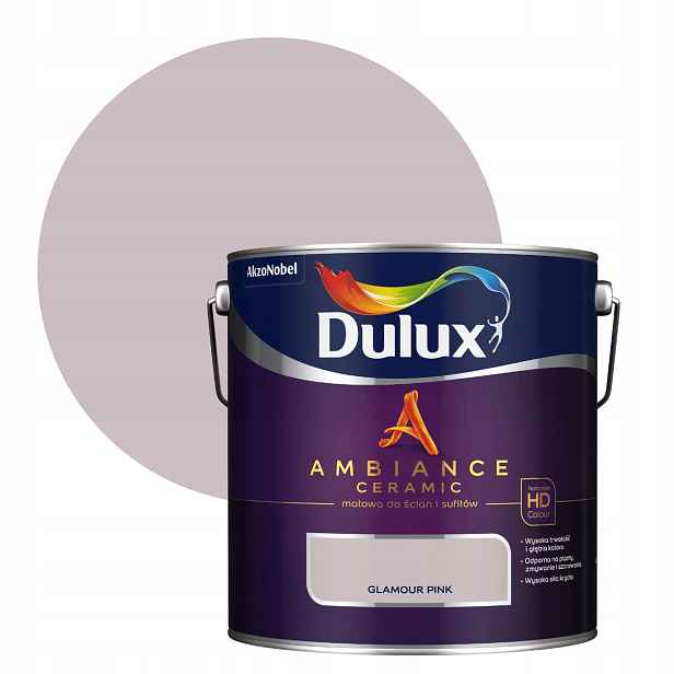 Dulux Ambiance Barva 2,5L Glamour Pink