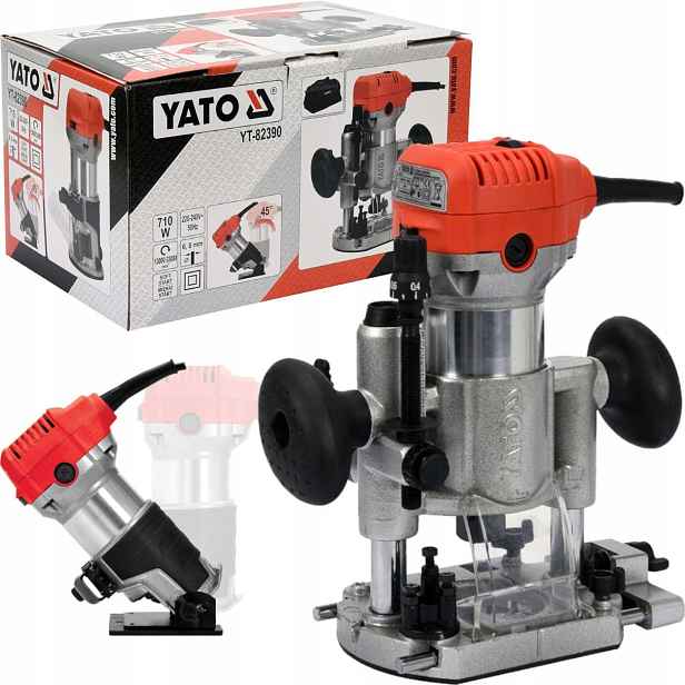 Okrajová Frézka 710 W Příslušenství YT-82390 Yato