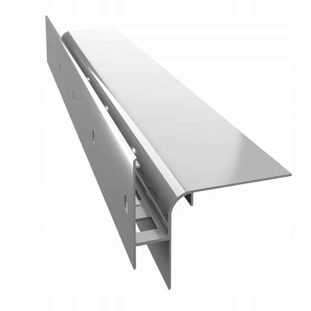 Terasový Okapový Profil Balkonový W30r+ Renoplast Šedá Ral 7037 200CM