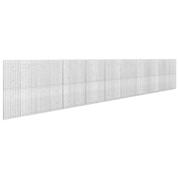 vidaXL Gabion s drátem 3,5 mm a síťkou 5x5 cm 950x20x200 cm
