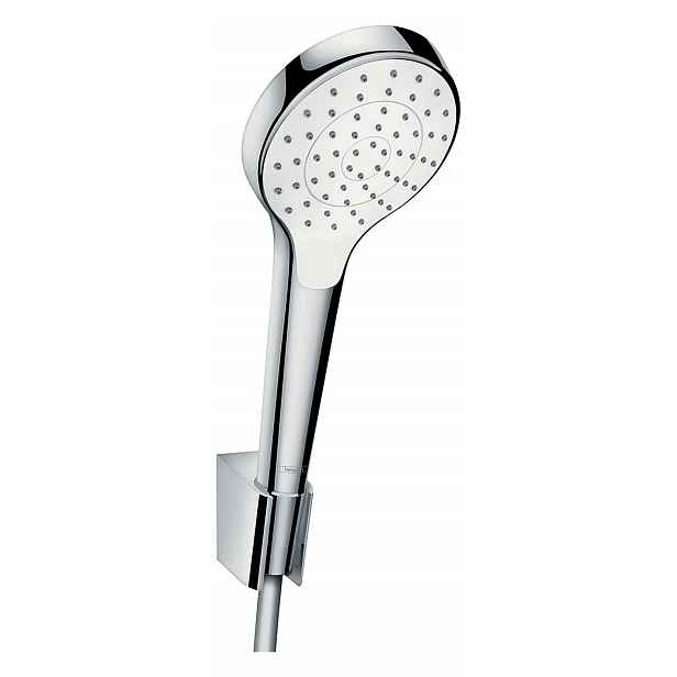 Hansgrohe Croma Select S - Set sprchové hlavice, držáku a hadice, EcoSmart, bílá/chrom 28096400