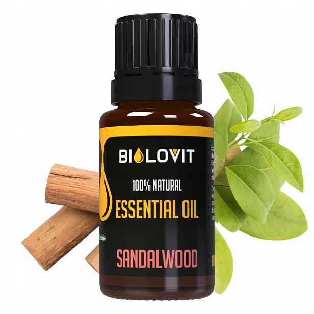 Bilovit Esenciální olej santalové dřevo 10 ml Aromaterapie pro svíčky Zapa