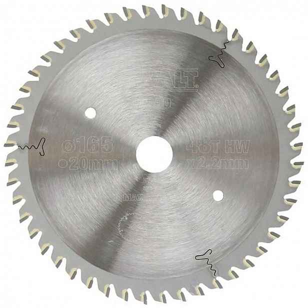 DeWALT - Pilový kotouč na dřevo 165x20 mm, 48 zubů DT1090