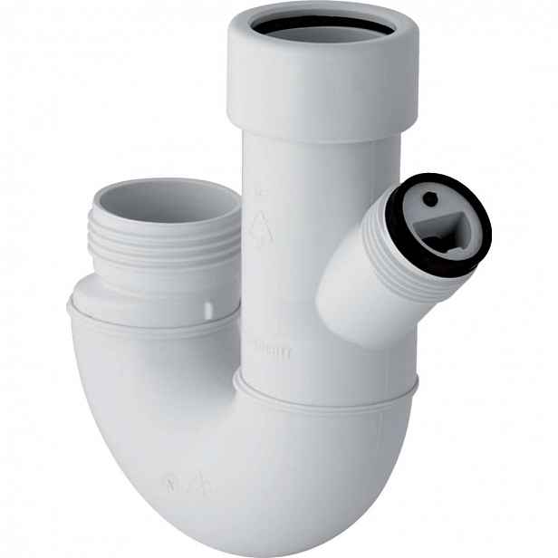 Geberit - Dvoukomorová zápachová uzávěrka pro přípojku zařízení, d 40 mm, G 1 252.053.11.1