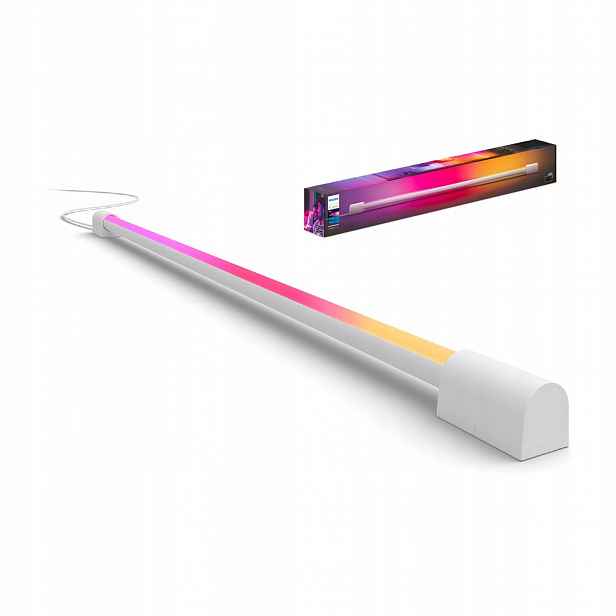 Led stolní lampa Play Tube Lineární Gradient 17,4W Cct Rgb Philips Hue